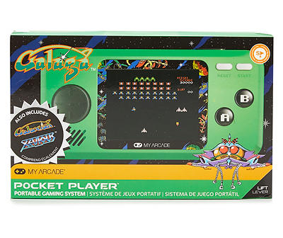 Galaga 3-in-1 Pocket Video Game Player