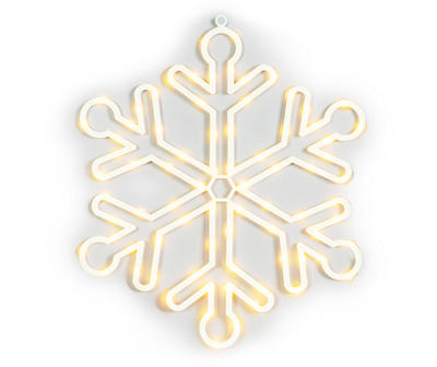 LED Snowflake Window Decor