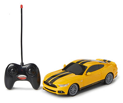 Ford Yellow Mustang GT 1:16 Remote Control Vehicle