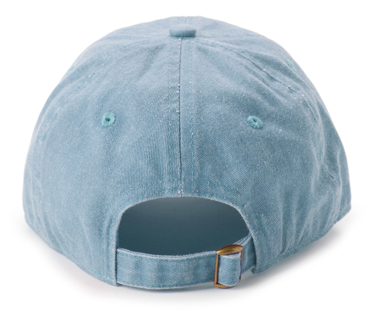 Women's Blue Canvas Baseball Cap