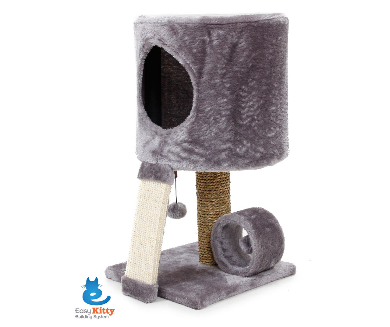 Gray Cat Tree Condo