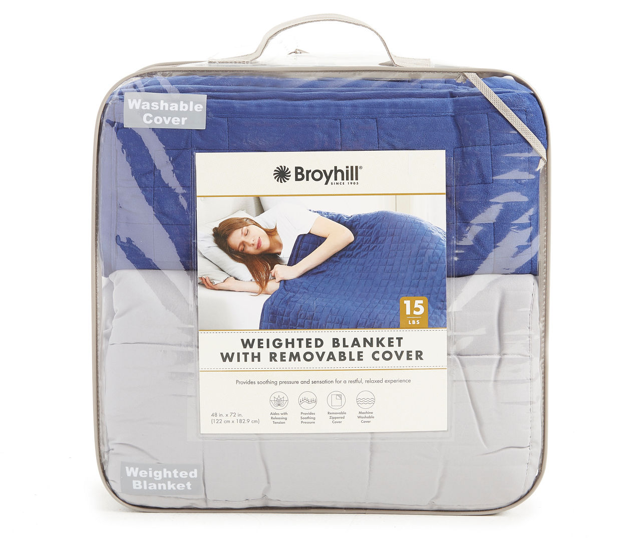 Broyhill Weighted Blanket with Micromink Cover 15 Lbs. Big Lots