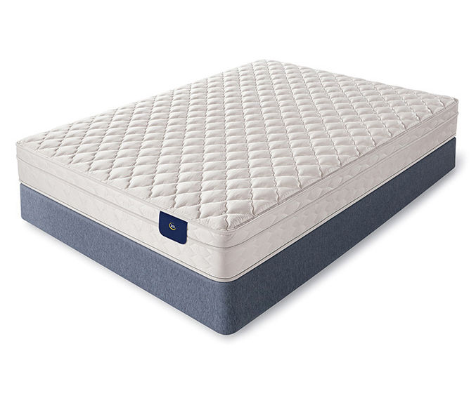 Serta boulevard ii twin firm euro store top mattress