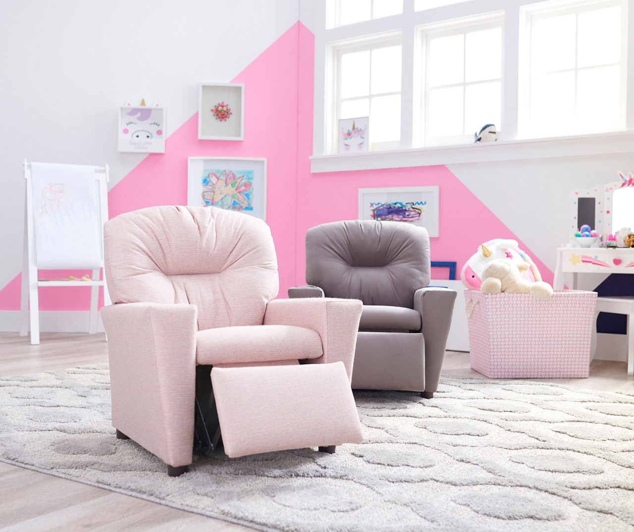 Dream Street Kids Tecate Pink Recliner Big Lots