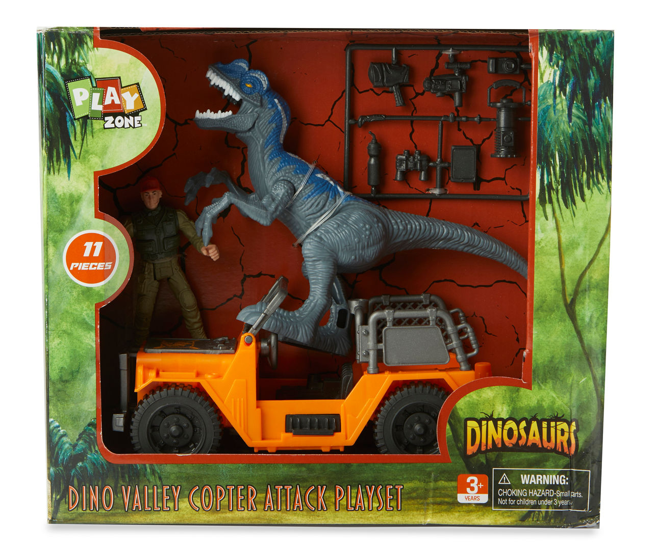 Adventure force dinosaur store attack playset