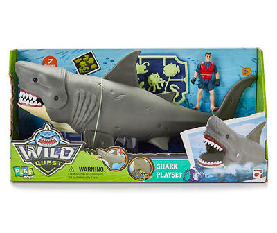 Wild Quest 7-Piece Shark Play Set