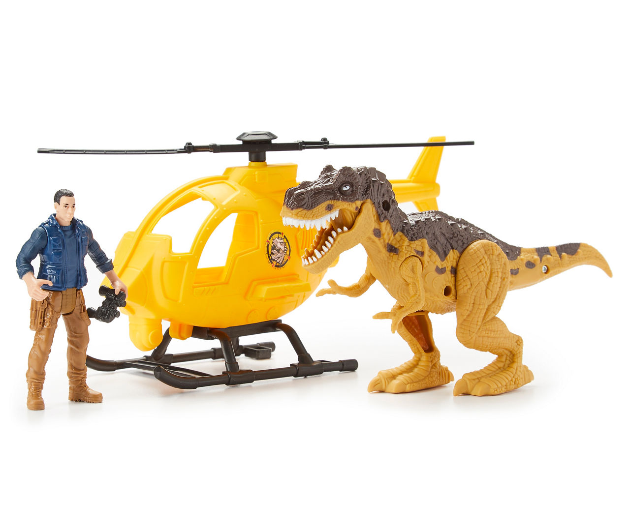 Dino Valley Tower Assault 19-Piece Play Set