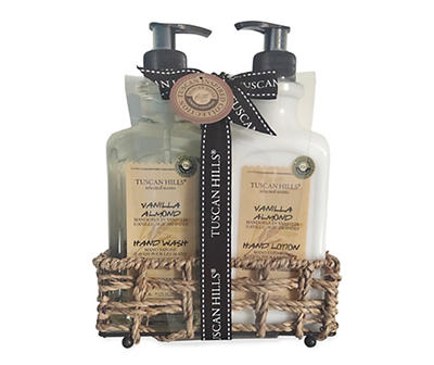 Vanilla Almond Bath Caddy Gift Set
