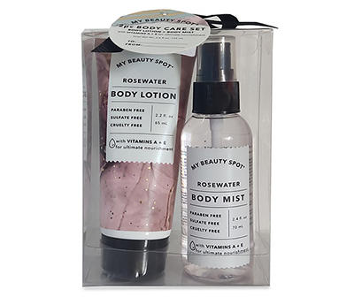 Rosewater 2-Piece Body Care Gift Set