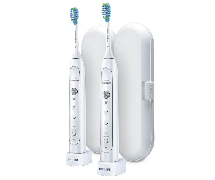 Philips Sonicare FlexCare Platinum Connected Bluetooth Electric 2-Pack Big Lots