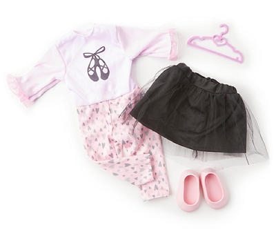 PZ 18IN DOLL OUTFIT BALLET BLACK SKIRT F