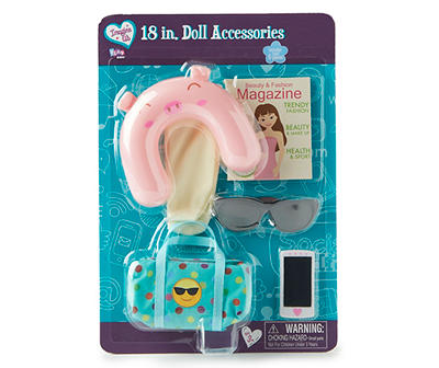 Imagine Us Travel 6-Piece Doll Accessory Set