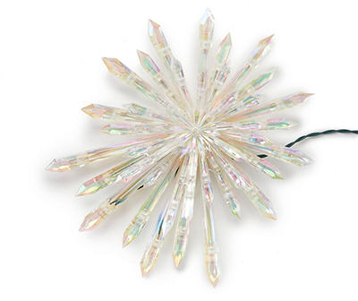 Crystal Lotus Light-Up Tree Topper