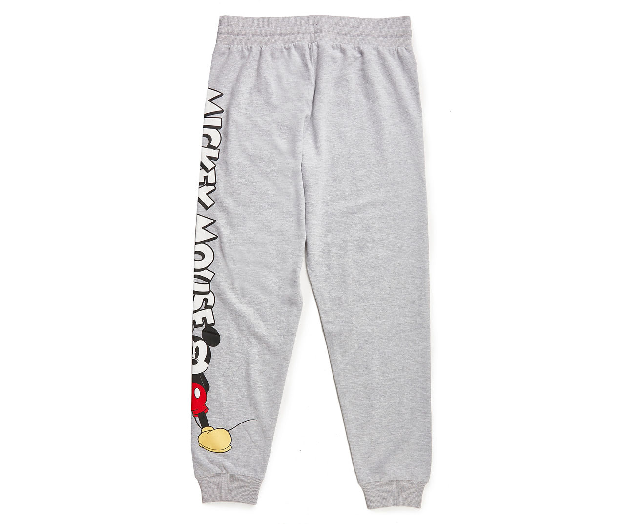 Disney Women's Jogger Pants - Walt Disney World - Mickey Mouse - Gray