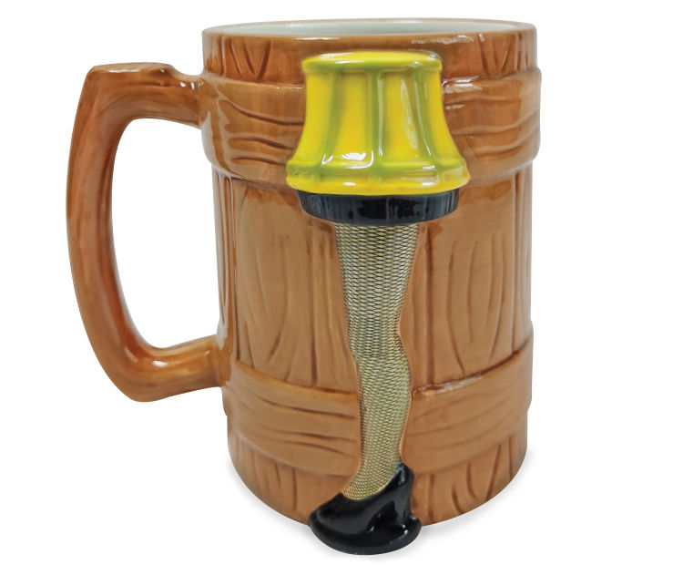 A Christmas Story Leg Lamp Spinner Mug 12oz. Novelty Coffee Cup