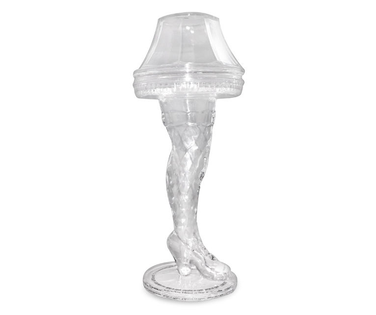 A Christmas Story Leg Lamp Acrylic Shotglass Clear 