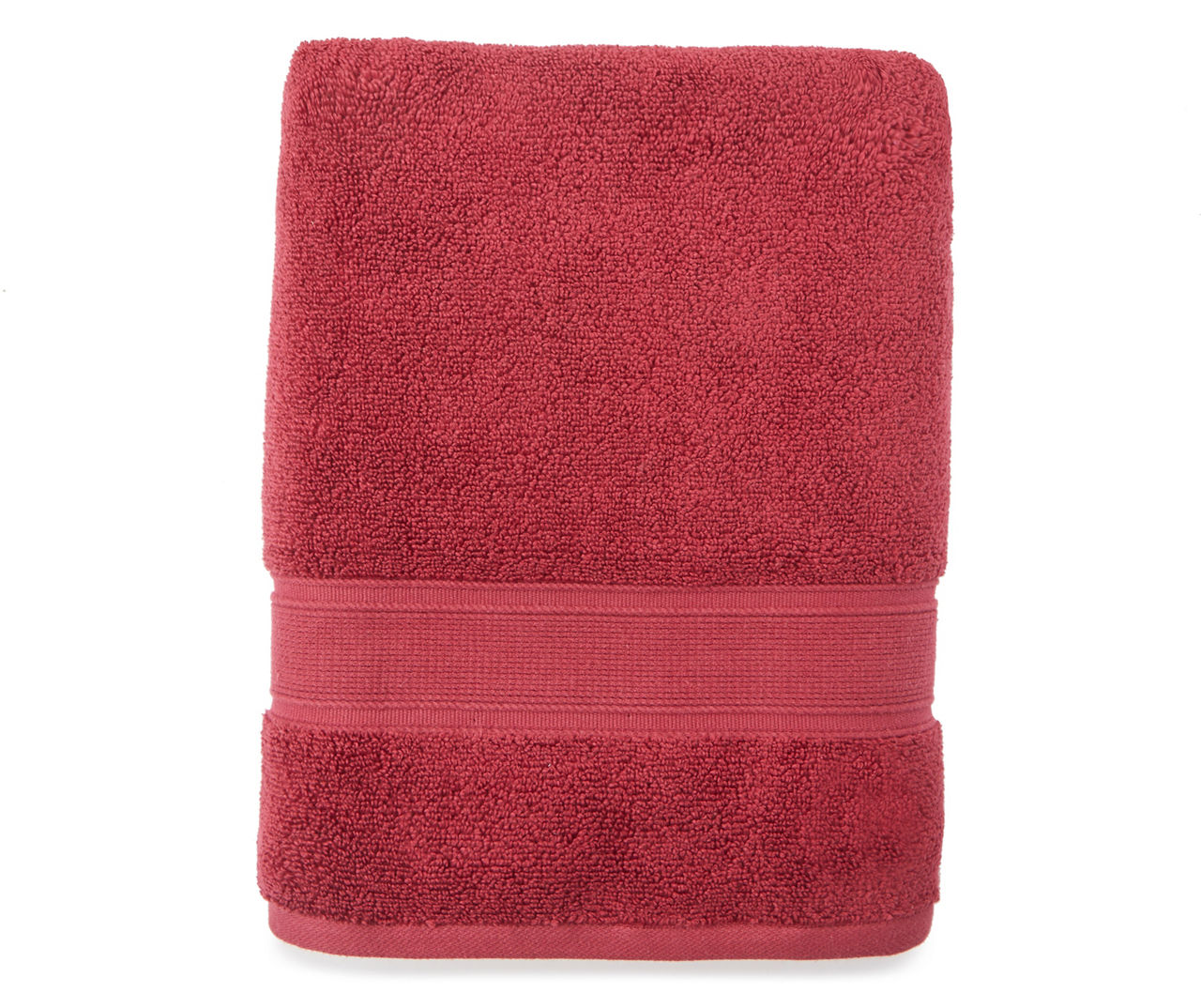 Deep red bath clearance towels