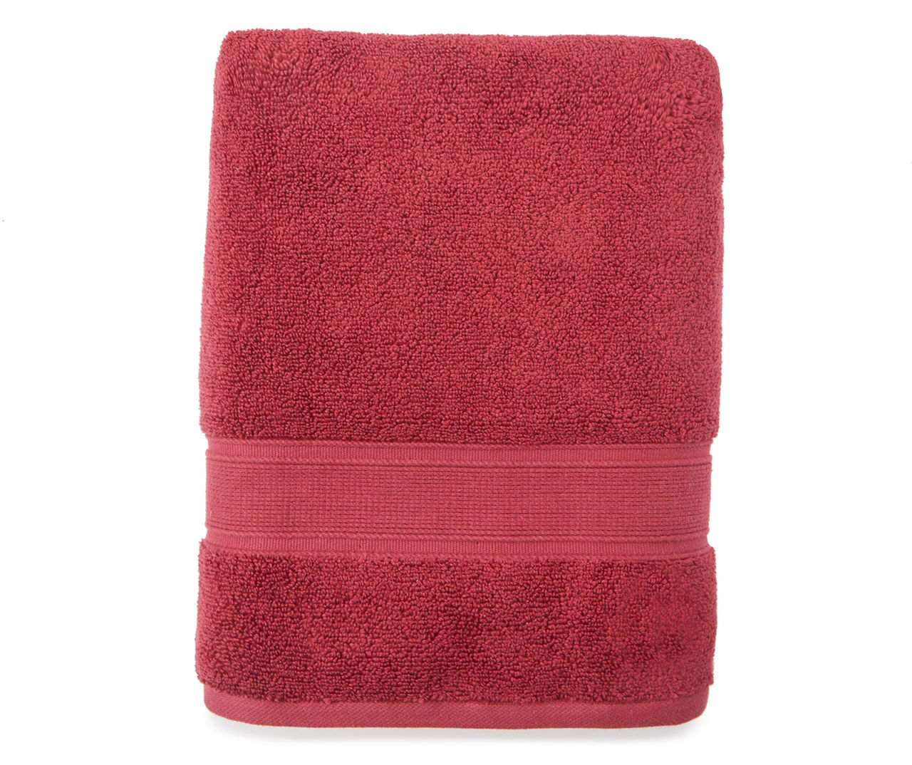 Deep Red Performance Bath Towel
