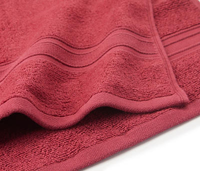 Deep Red Performance Hand Towel