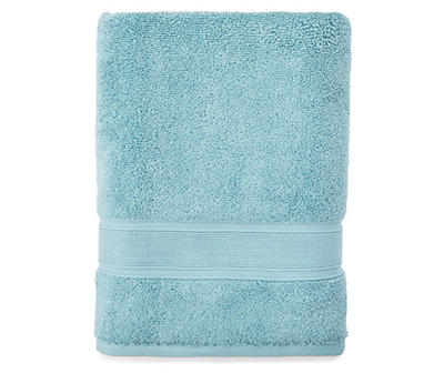 Dark Aqua Performance Bath Towel