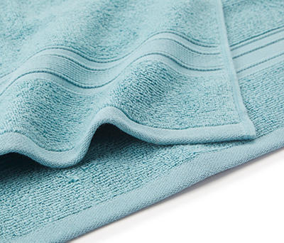 Dark Aqua Performance Bath Towel