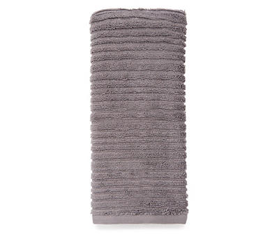 Charcoal Performance Rib Hand Towel