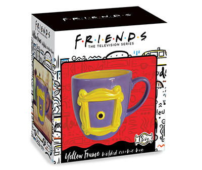 Friends Yellow Frame Ceramic Mug, 18 Oz.