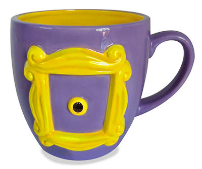 Friends Yellow Frame Ceramic Mug, 18 Oz.
