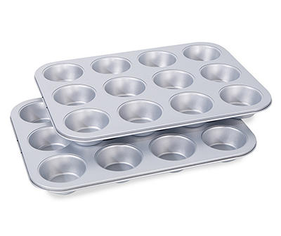 12-Cup Muffin Pans, 2-Pack