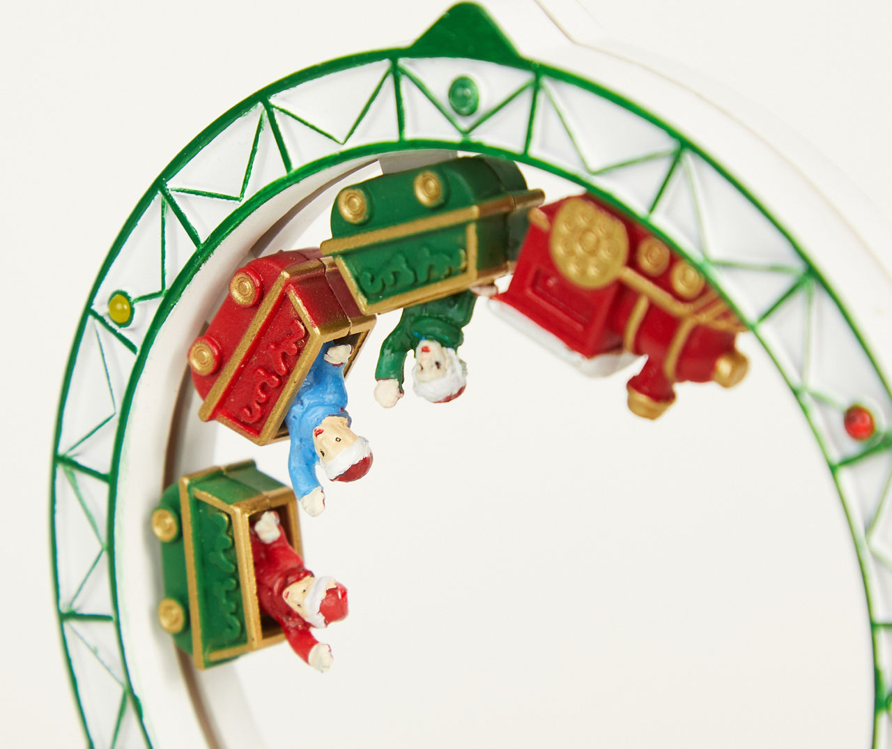 7" Holiday Roller Coaster Animated Decor