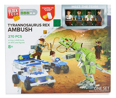 Tyrannosaurus Rex Ambush 270-Piece Building Set