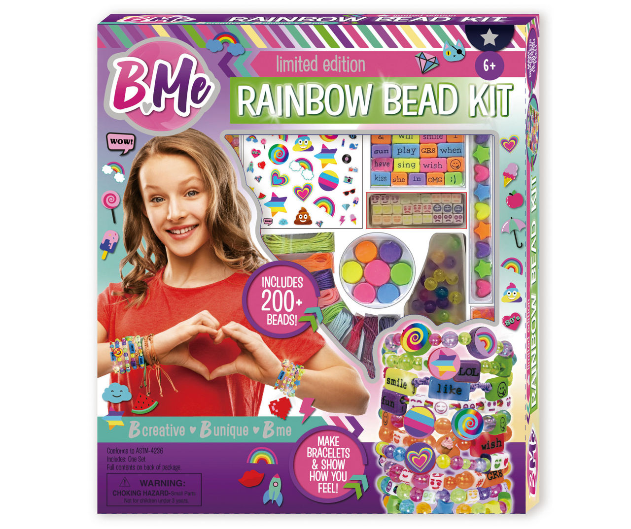 Bracelet kits - KIDS - Multi [BR-kit-KMixed] - $16.40 USD : Ave