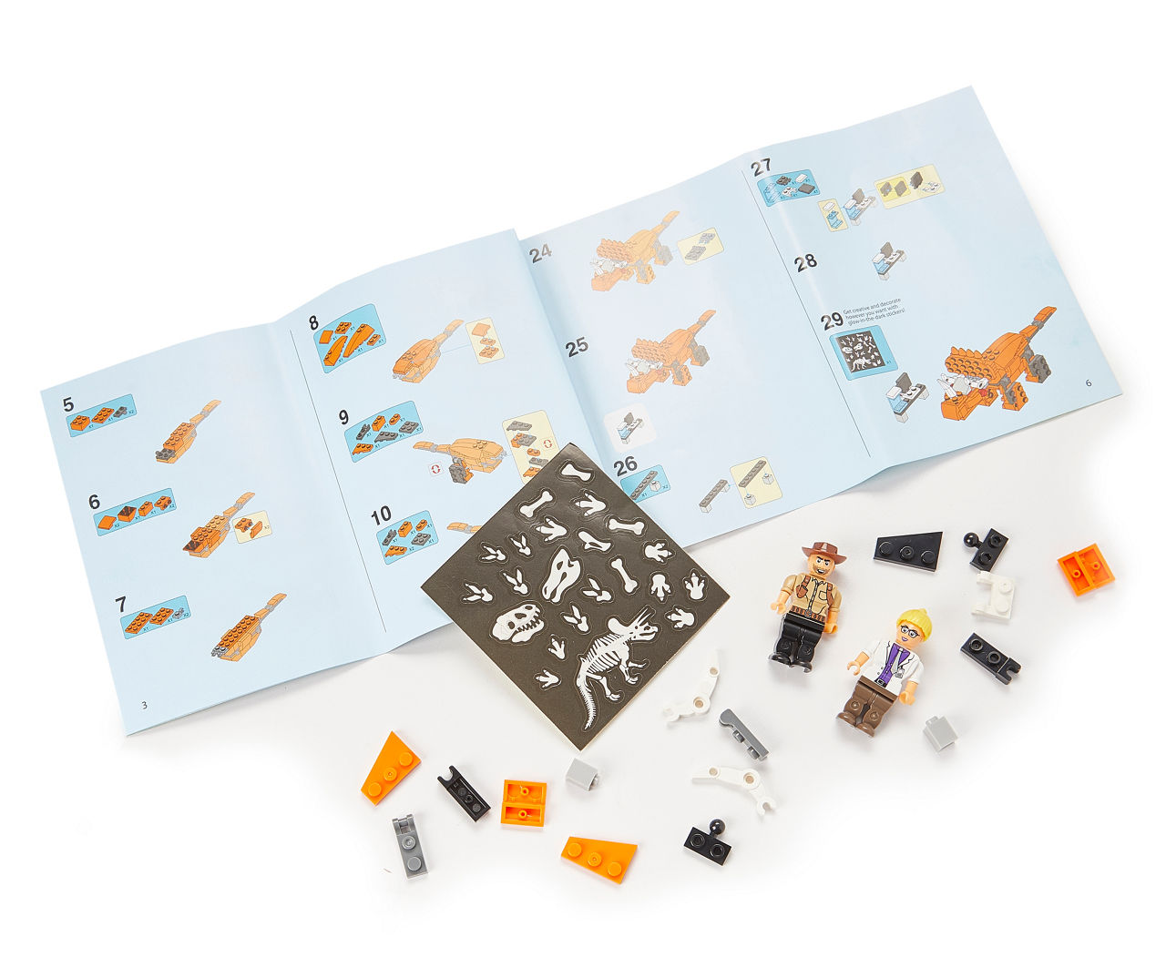 Dino Observation 130-Piece Building Set