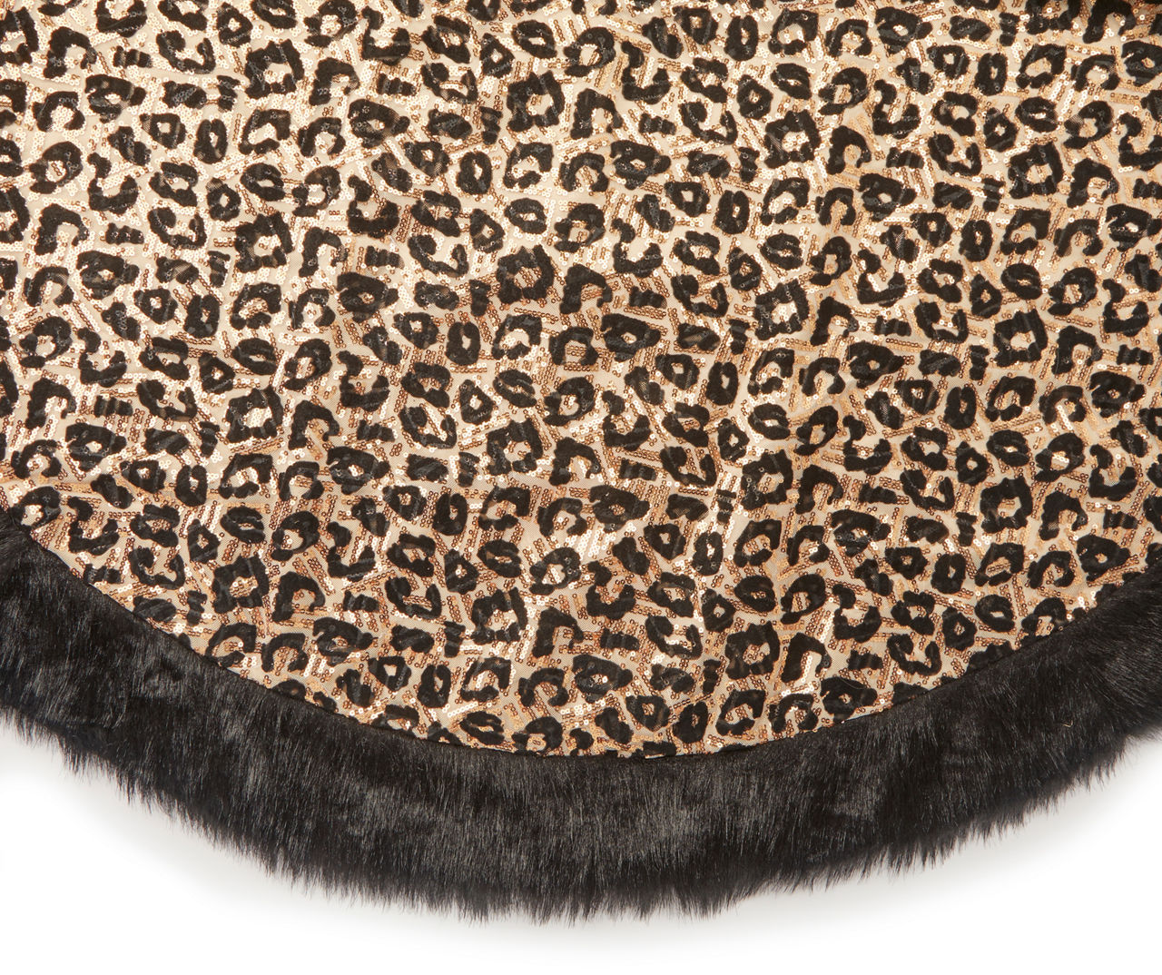 Cheetah print tree outlet skirt