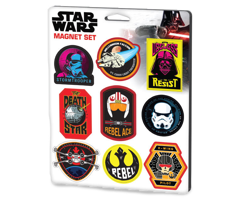 Star Wars Celebrating the Saga 9 Piece Magnet Set Big Lots