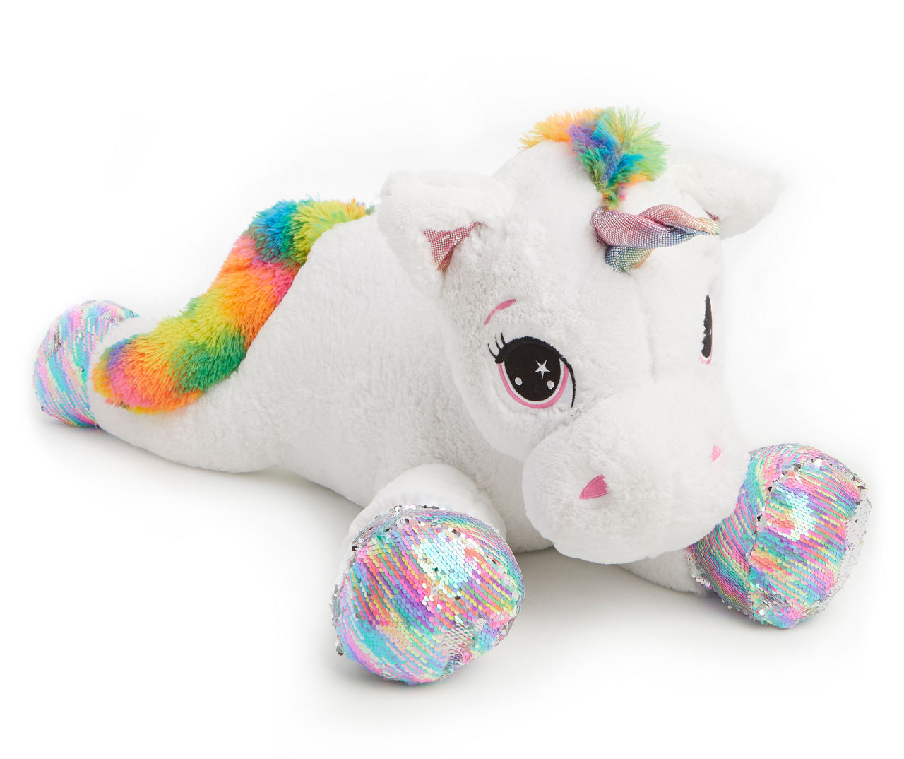 Play Zone Jumbo Unicorn Plush Toy 43