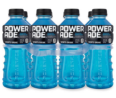 Powerade 8 Pack Mountain Berry Blast Sports Drink Bottle 8 ea
