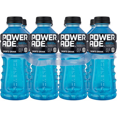 POWERADE Mountain Berry Blast Bottles, 20 fl oz, 8 Pack