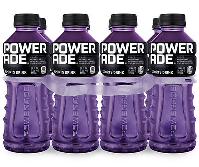 Powerade Grape Sports Drink 8 - 20 fl oz Bottles