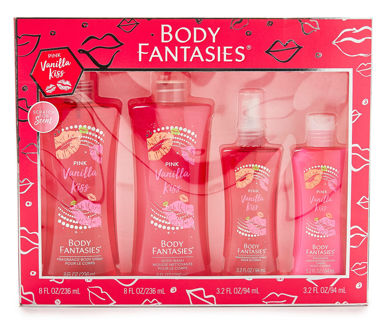 Body Fantasies Signature Fragrance Body Spray, Vanilla - 8 fl oz