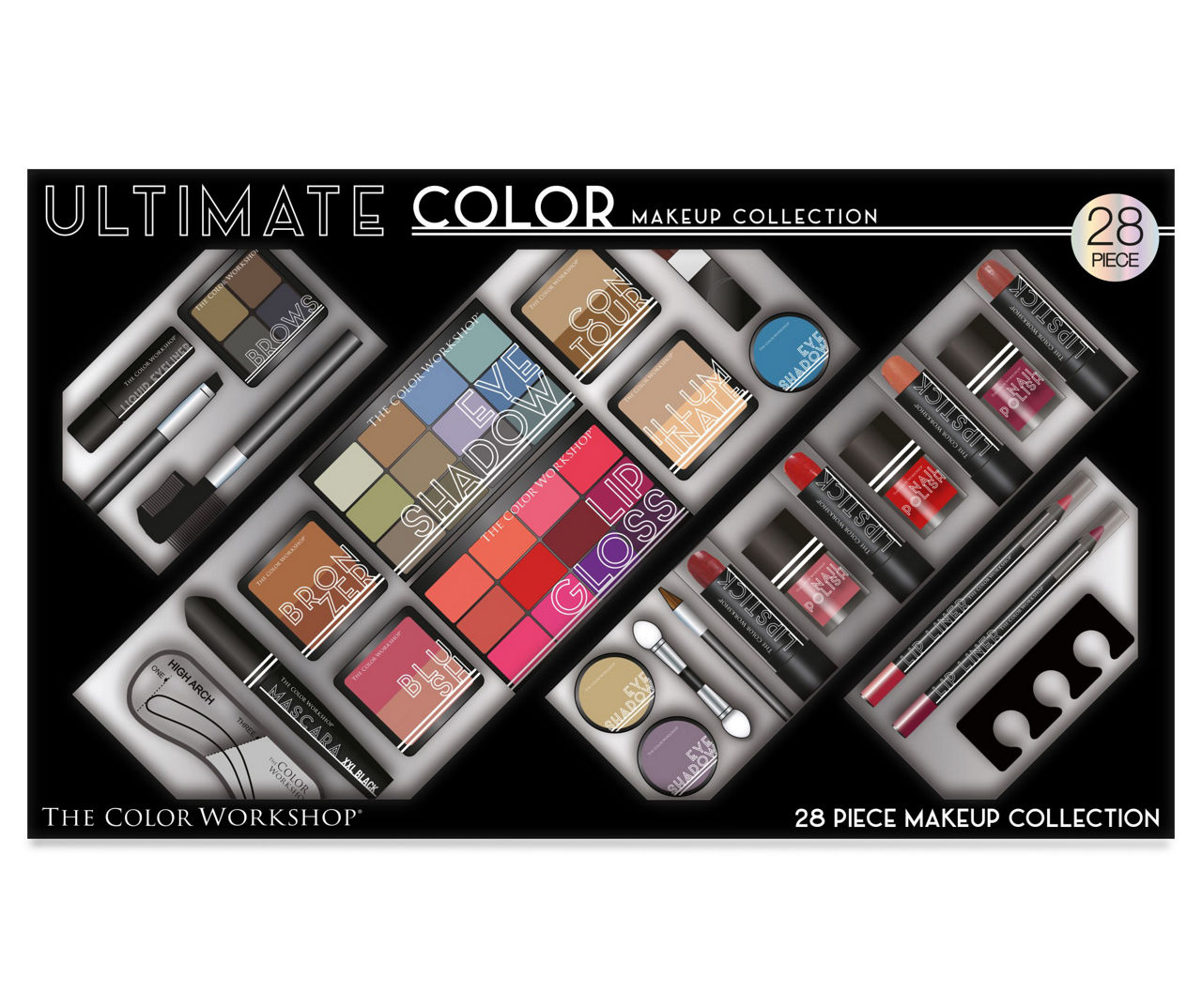 The Color Workshop Ultimate 28-Piece Cosmetic Gift Set
