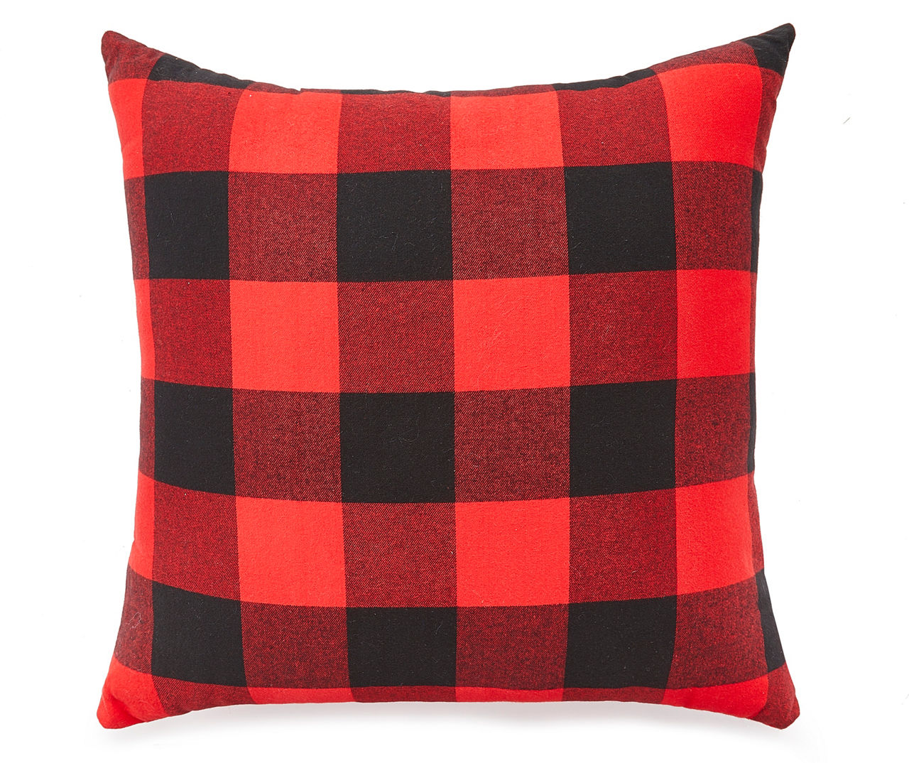 Dearfoams Red & Black Buffalo Check Throw Pillow | Big Lots