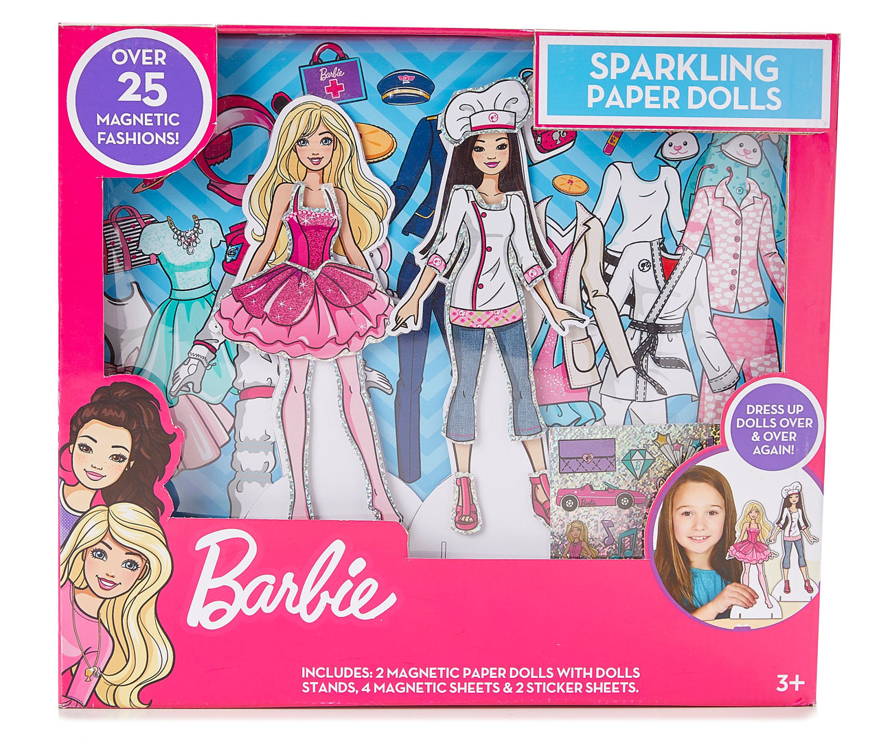 Barbie Fabric Fashion Paper Dolls 