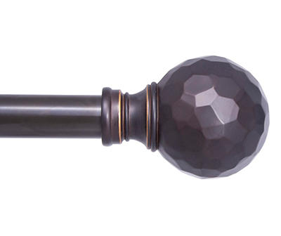 Broyhill Legacy Hailey Oil Rubbed Bronze 1 Curtain Rod 42 120 Big Lots