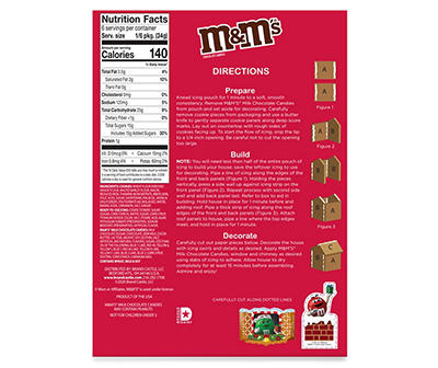 Holiday Mini House Gingerbread Cookie Kit, 7.25 Oz.