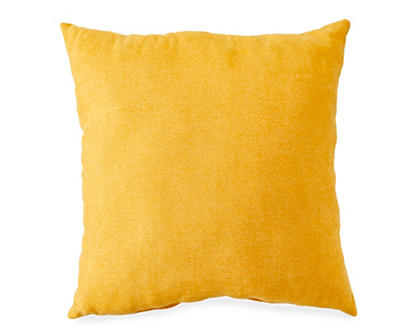 Virginia Yellow Throw Pillow