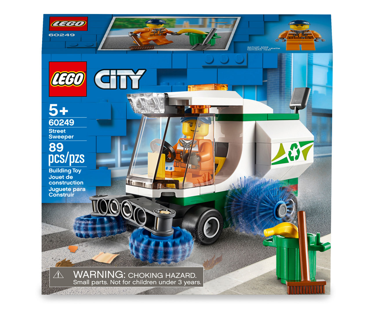 LEGO City Street 60249 89-Piece Building Set | Big Lots
