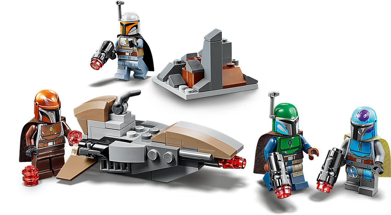 midlertidig serie medier LEGO Star Wars Mandalorian Battle Pack 75267 102-Piece Building Set | Big  Lots