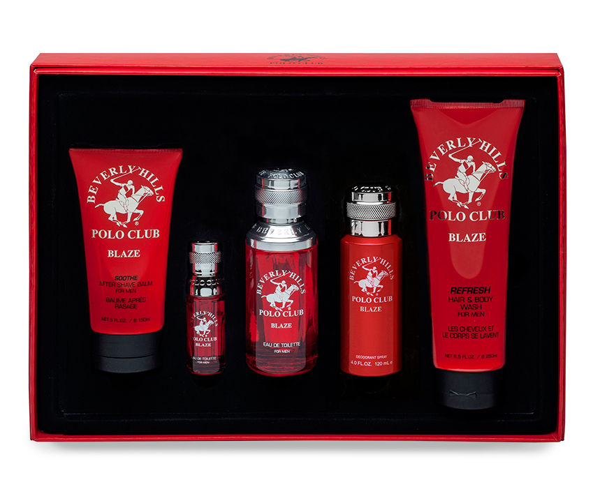 Beverly Hills Polo Club Blaze 5 Piece Fragrance Gift Set Big Lots