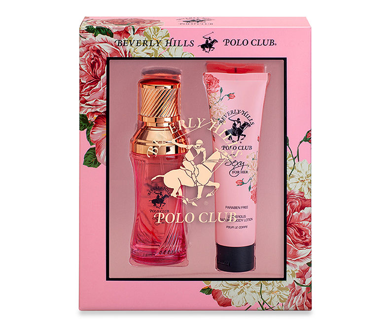 Polo pink discount perfume gift set